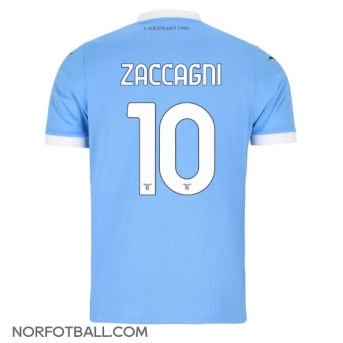 Billige Fotballdrakt Lazio Mattia Zaccagni #10 Replika Hjemmedrakt 2025-26 Kortermet